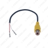 Picture of RCA Female Connector With Wire Crimp 2-Pin Terminal For DIY Installation