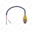 Picture of RCA Female Connector With Wire Crimp 2-Pin Terminal For DIY Installation