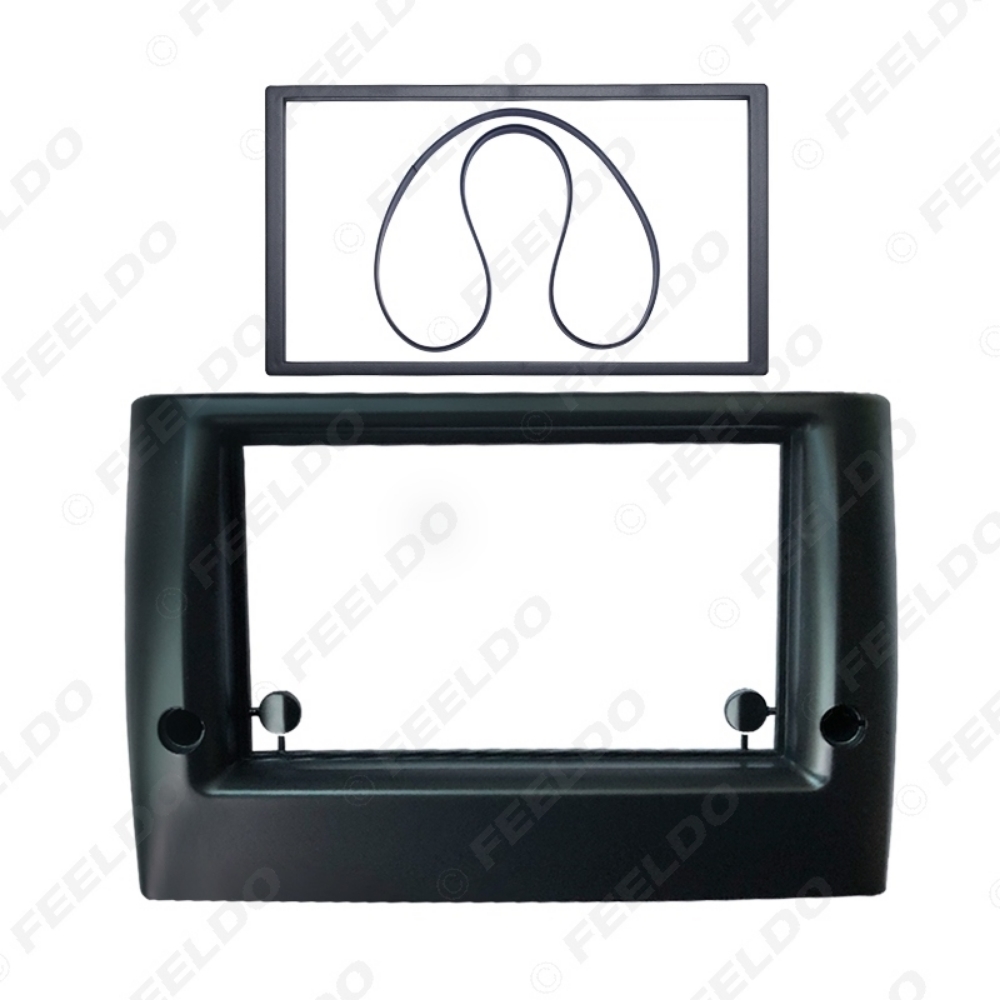 Picture of Car 2Din Radio Fascia Frame Adapter for Fiat Stilo Stereo CD/DVD Audio Face Panel Dash Installation Trim Kit