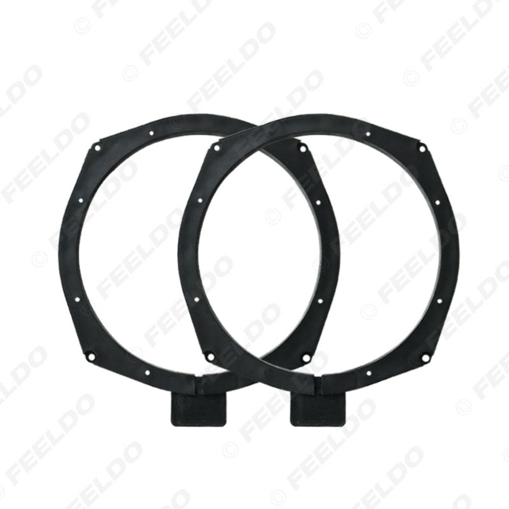 Picture of Car 8 inch Bass Mat Speaker Spacer for BMW 5 Modified Audio Pad Washer Rings Adapter Kit Bracket Holder Kits