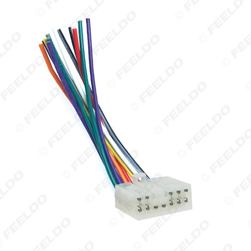 Kit Câblage Auto Universel DAOKAI - Adaptateur ISO 8+8 Broches Pour Autoradio Stéréo - 2 Sets Complets