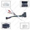 Picture of Car 16pin Power Cord Wiring Harness Adapter With Canbus For BMW E90(2005-2011) Installation Head Unit