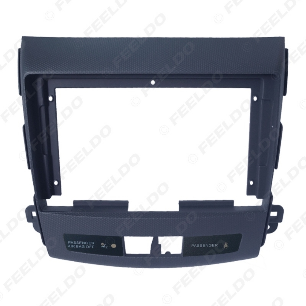 Picture of Car Stereo 2Din Fascia Frame Adapter For Mitsubishi Outlander 9" Big Screen Audio Dash Fitting Panel Frame Kit
