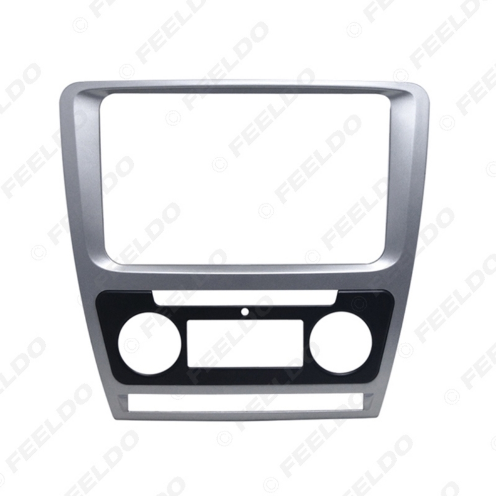 Picture of Car Radio Stereo 2DIN Fascia Panel Refitting Frame Facia Trim Install Mount Kit For Skoda Octavia(10~13)
