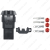Picture of Car Motorcycle HB4/9006 Bulb Waterproof Quick Adapter Connector Terminals DIY Plug Male/Female Kit