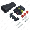 Picture of Car Motorcycle HB4/9006 Bulb Waterproof Quick Adapter Connector Terminals DIY Plug Male/Female Kit