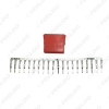 Picture of Auto Car Audio CD player Connector 20pcs Terminal Pins Socket for Volkswagen Audi Skoda CD/DVD DIY Plug Changer