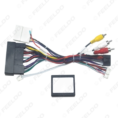Picture of Car Radio Audio 16PIN Android Power Calbe With Canbus Box For Hyundai Elantra KIA K3 Sorento Wiring Harness Adapter