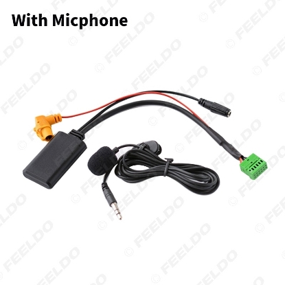 Picture of Car Wireless Bluetooth Module MMI 3G AMI Aux Audio Cable With Micphone For Audi Q5 A6L A4L Q7 A5 S5 AUX Cable