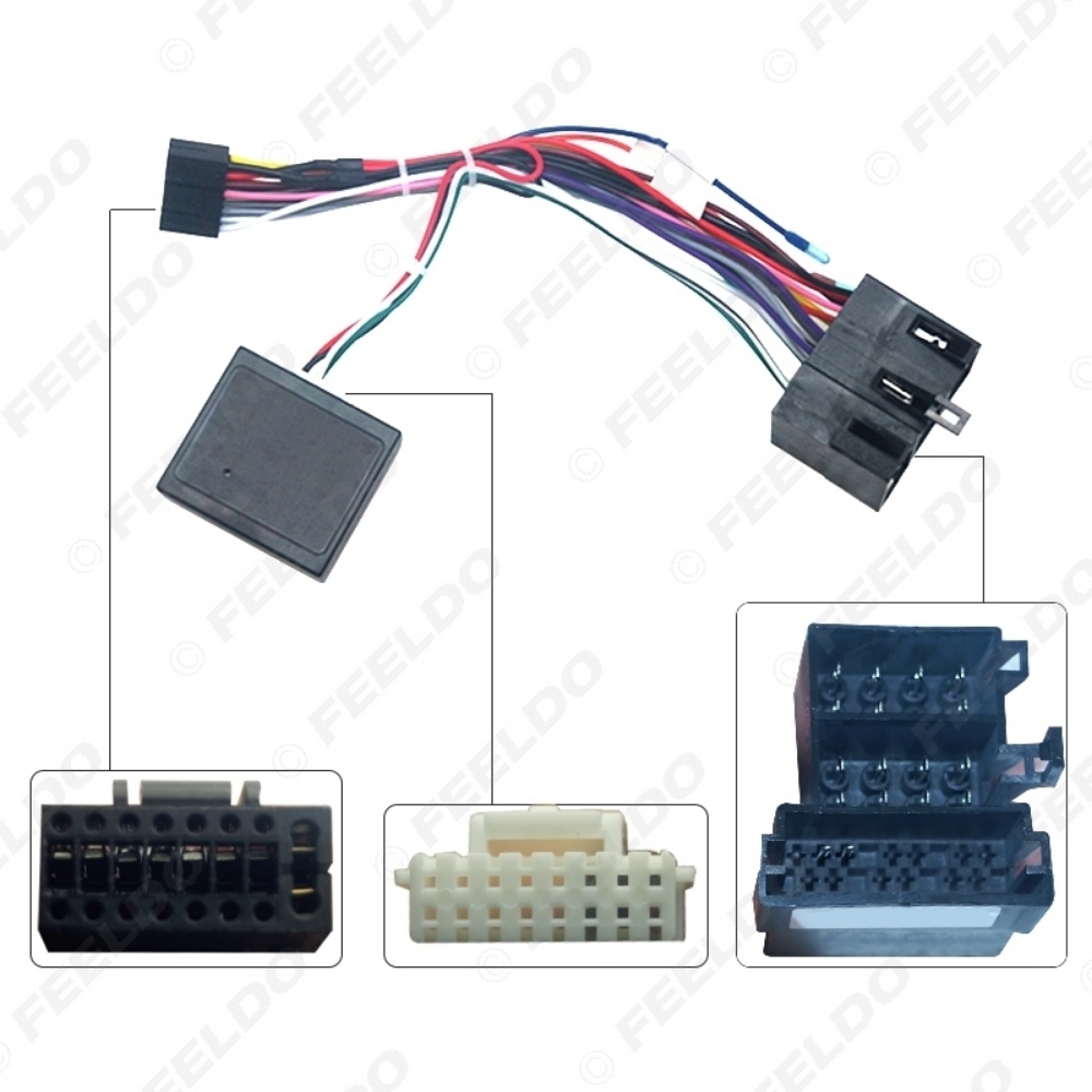 Picture of Car Audio 16PIN Android Power Cable Adapter With Canbus Box For Lifan X60(2011-2015) Stereo Wiring Harness Plug