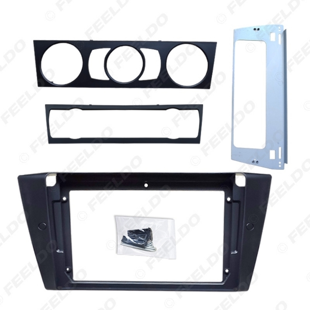 Picture of Car Audio 9" Big Screen Fascia Frame Adapter For BMW 3 Series 2Din CD/DVD Player Fitting Panel Frame Kit