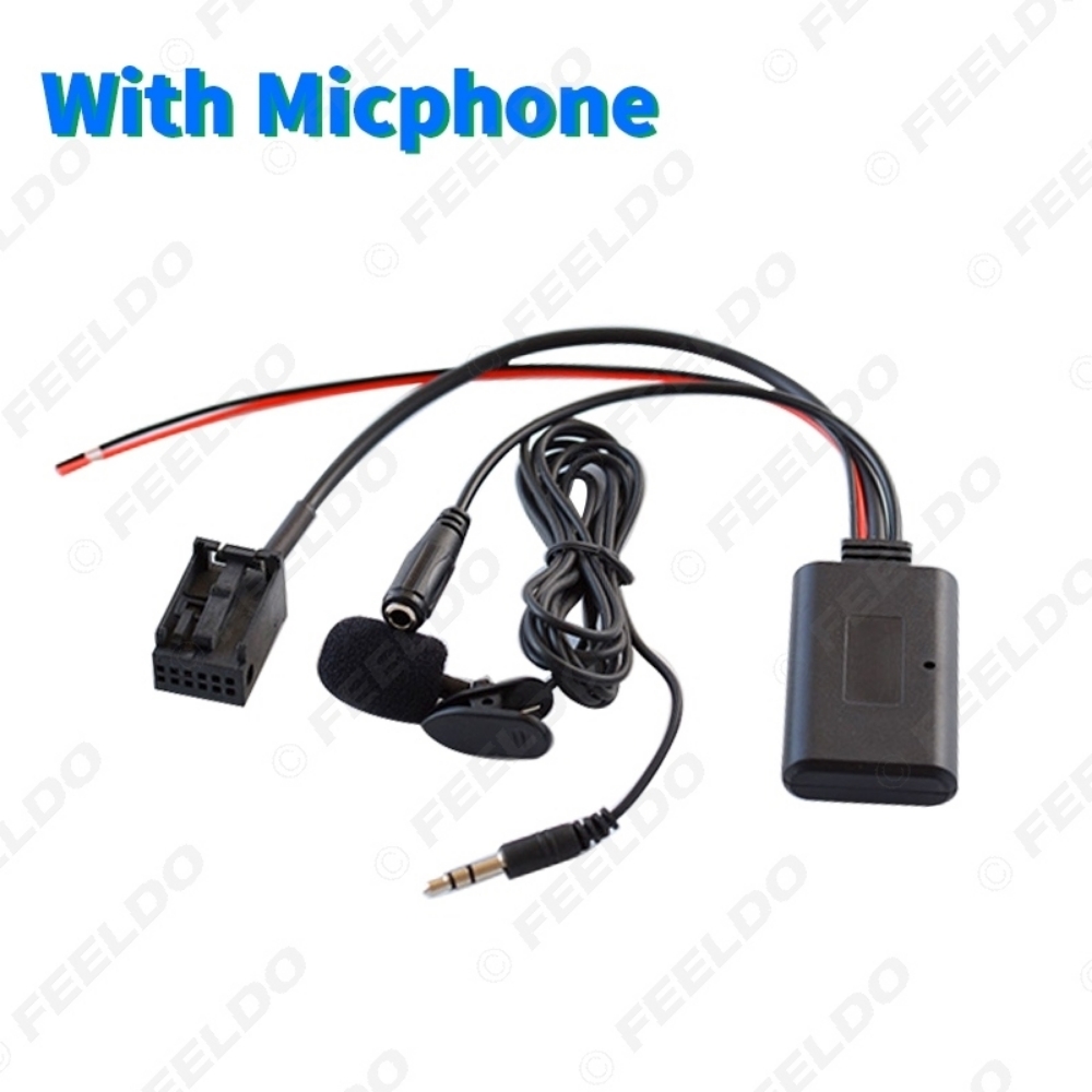 Picture of Car Audio Wireless Bluetooth Receiver Aux Adapter for OPEL CD30/CDC40/CD70/DVD90 Radio Stereo Input 12Pin Connector