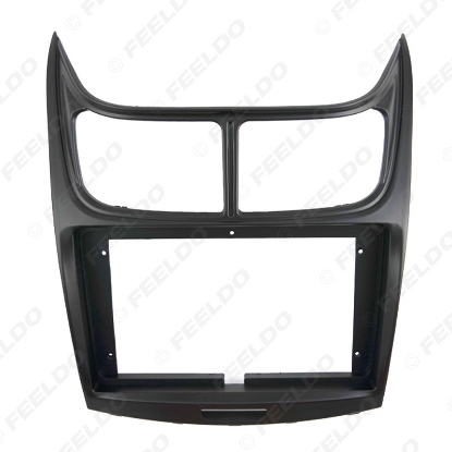 Picture of Car Audio Radio 2DIN 9" Big Screen Fascia Frame Adapter For Chevrolet Sail 2011 DVD Dash Fitting Panel Frame Kit