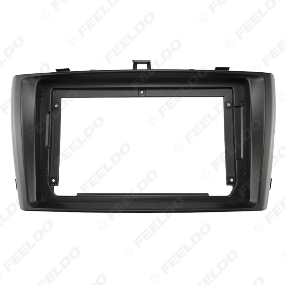 Picture of Car Audio 9" Big Screen Head Unit Dash Fascia Panel Frame Kit Adapter For Toyota Avensis 2009-2015 Radio Dash Frame 