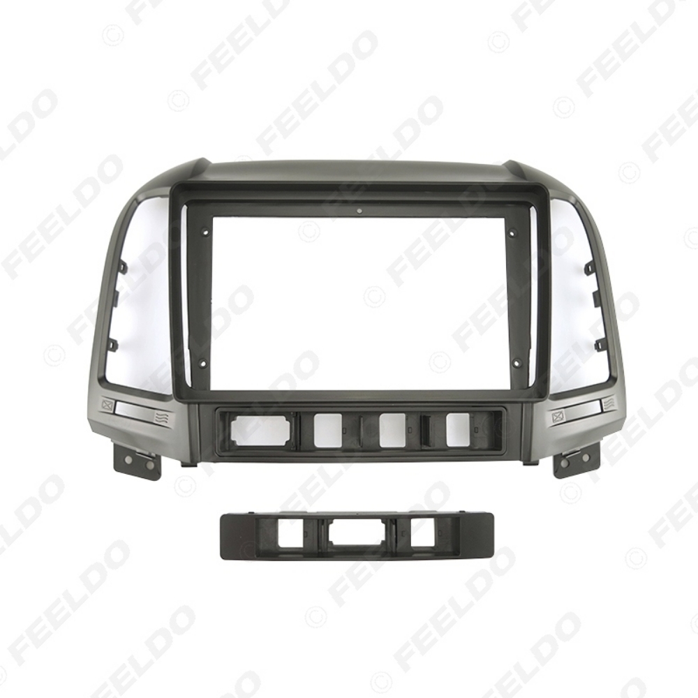 Picture of Car Audio Stereo 2DIN Fascia Frame Adapter For Hyundai Santafe 9" Big Screen DVD Player Dash Fitting Panel Frame Kit
