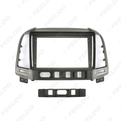 Picture of Car Audio Stereo 2DIN Fascia Frame Adapter For Hyundai Santafe 9" Big Screen DVD Player Dash Fitting Panel Frame Kit