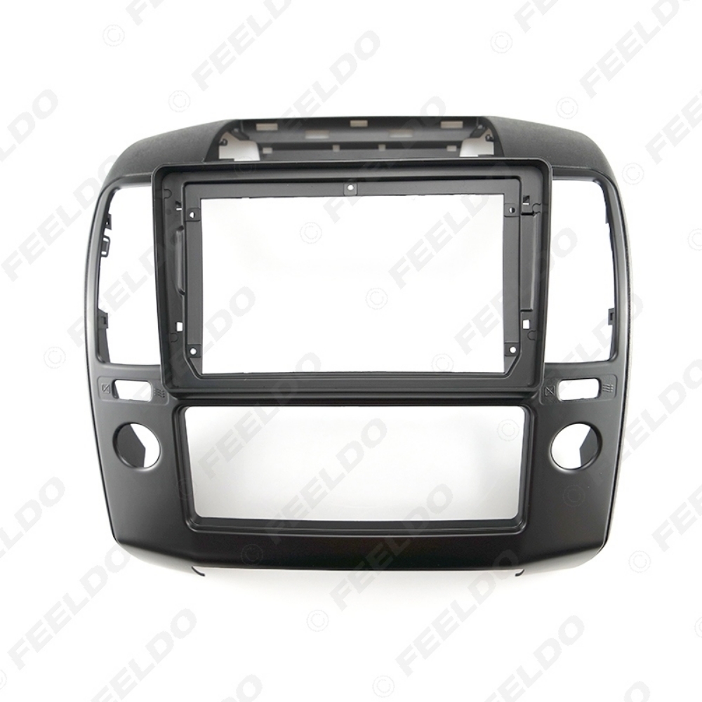 Picture of Car Dask Kit Fascia Frame Adapter For Nissan Navara(05-10))/Frontier(05-09) Aftermarket 9" Big Screen Stereo Radio