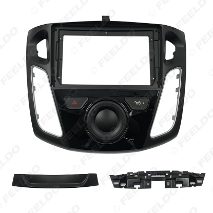 Picture of Car Stereo 2Din Fascia Frame Adapter For Ford Focus 12-17 9" Big Screen Dash Audio Fitting Panel Frame Kit