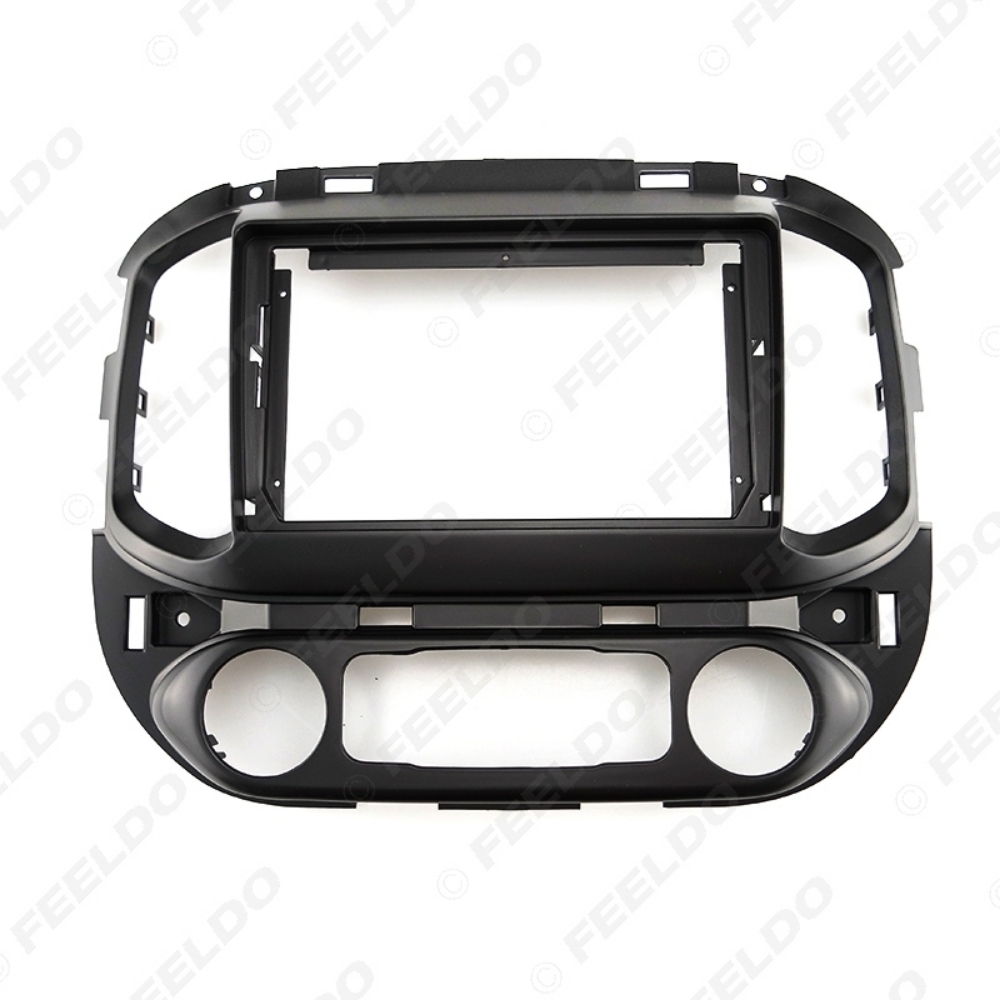 Picture of Car Audio 9" Big Screen Fascia Frame Adapter For Chevrolet Colorado GMC Cayon 2Din Dash Fitting Panel Frame Kit