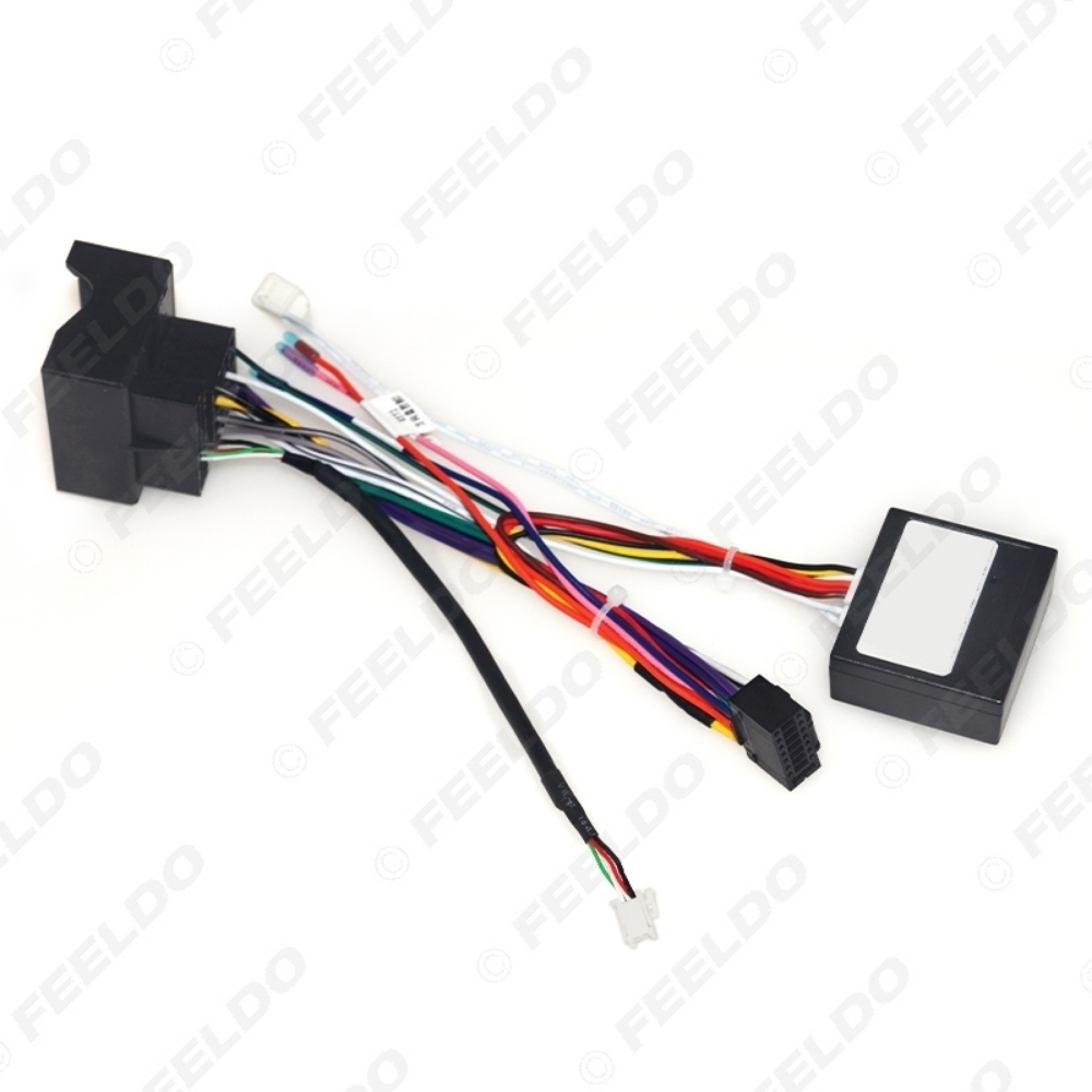 Picture of Auto 16pin Audio Wiring Harness With Canbus Box For Roewe 550(High Trim Level) Aftermarket Stereo Installation