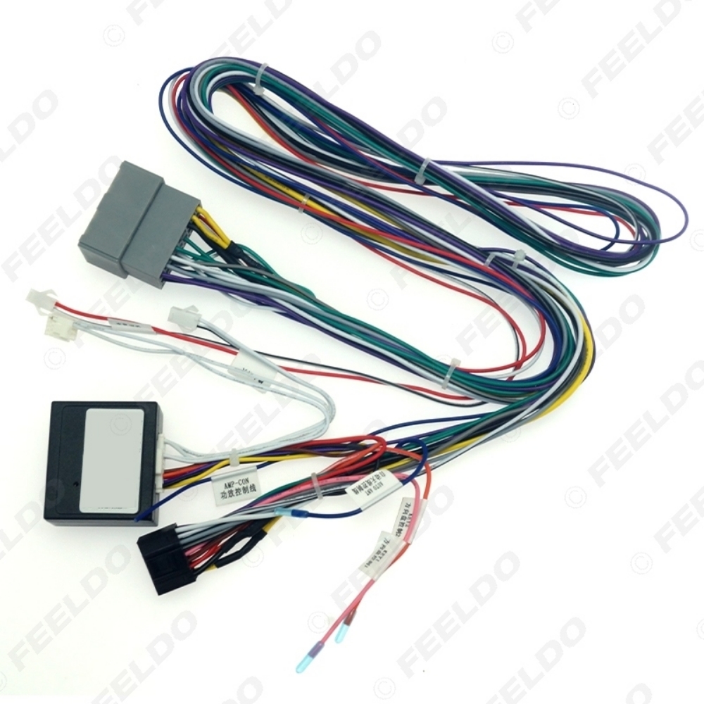 Picture of Car 16pin Audio Wiring Harness With Canbus Box For Nissan Venucia T70 T90 Aftermarket Stereo Installation Wire Adapter