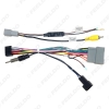 Picture of Car 16pin Audio Wiring Harness For Honda Crider Jazz Aftermarket Stereo Installation Power Wire Adapter