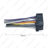 Picture of Car Radio Installation Reverse Male Wire Wiring Harness Plug With 12Pin AUX Wire Plug For Audi/BMW/Volkswagen/Mini/Dodge