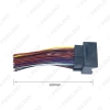Picture of Car Radio Audio CD/DVD Player Wiring Harness Adapter With 24Pin Wire For Audi Volkswagen Stereo Plug Cable