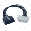 Picture of 16-Pin OBD2 Male To Female Cord Extension Cable Adapter Connector