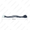 Picture of 16-Pin OBD2 Male To Female Cord Extension Cable Adapter Connector