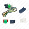 Picture of Car Stereo Radio 9inch Fascia Frame Dash Kit Panel For Ford Ranger (2011-2015) With Manual A/C Button+Wiring Harness