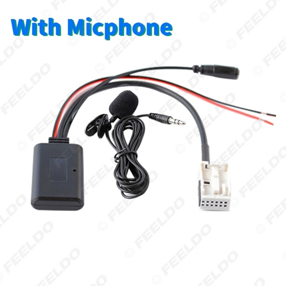 Picture of Car Wireless Bluetooth Module Adapter Radio Audio Aux Cable Adapter for Volkswagen RCD200 RCD210 RCD310 RNS300 RNS310 RCD510 MFD2