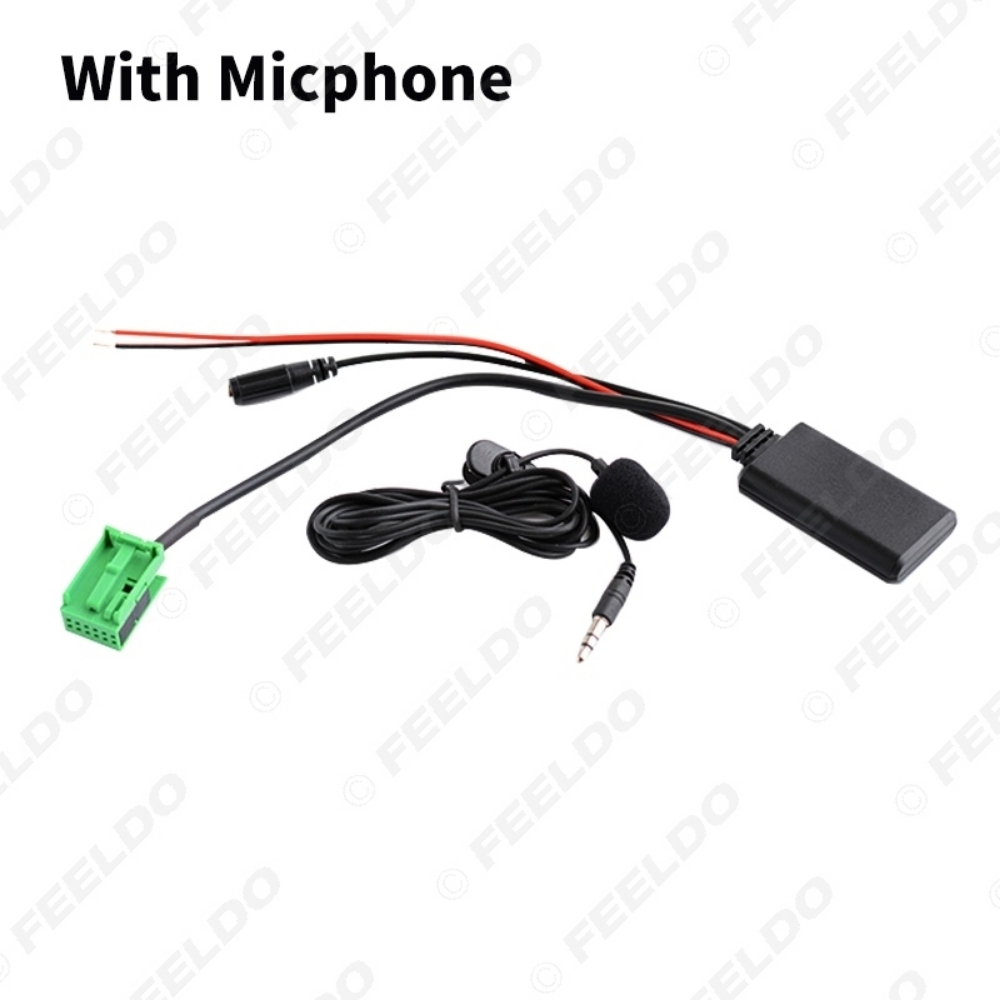 Picture of Car Aux-in Wireless Bluetooth Adapter Module Audio Receiver for Mercedes CLC SLK SL 2008 CD/DVD Host AUX Cable