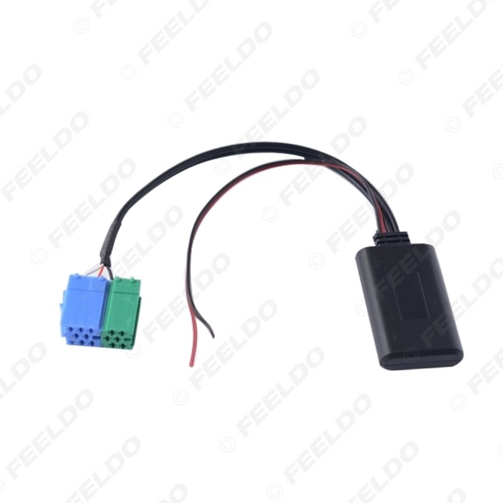 Picture of Car 6+8Pin Radio CD Changer Aux-In Bluetooth Module Audio Adapter for Fiat Bravo UP 2007 Visteon Radio Aux Cable
