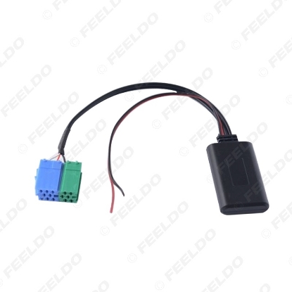 Picture of Car 6+8Pin Radio CD Changer Aux-In Bluetooth Module Audio Adapter for Fiat Bravo UP 2007 Visteon Radio Aux Cable