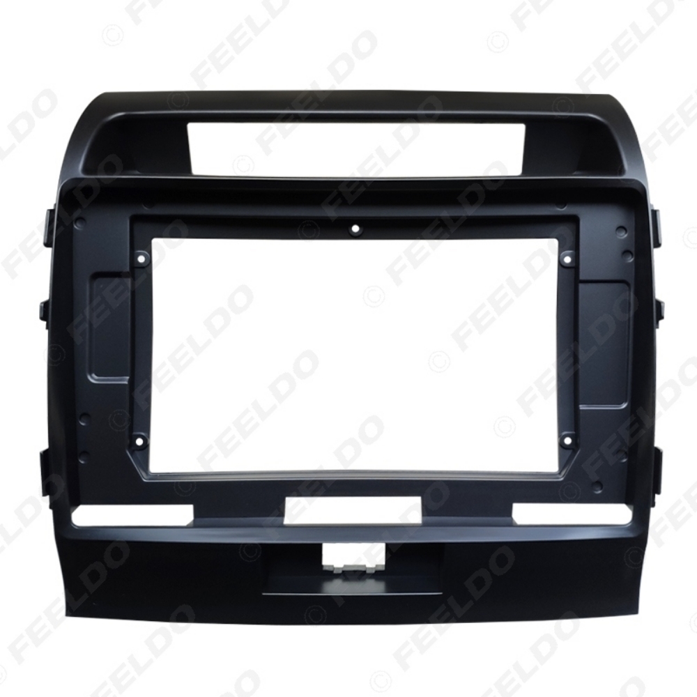 Picture of Car Stereo 9" Big Screen 2Din Fascia Frame For Toyota Land Cruiser 07-15 Audio Dash Panel Frame Installation Kit