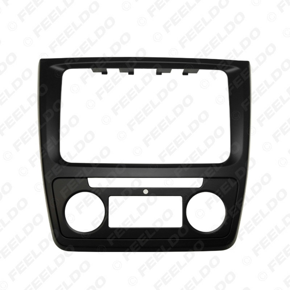 Picture of Car Radio Stereo Dash Kit Fascia Frame For Skoda Yeti 2014+ Manual/Auto AC Optional Installation Kit