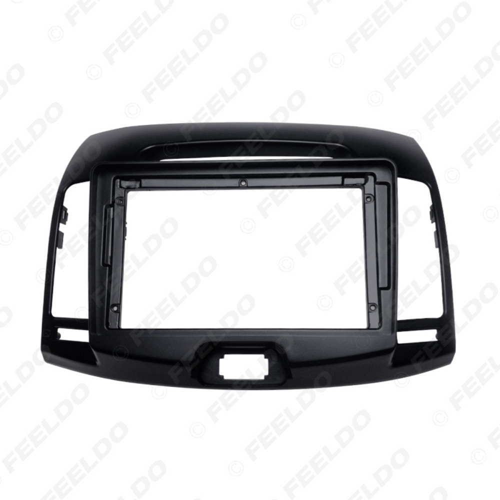 Picture of Car Stereo Audio 9" Big Screen Head Unit Dash Fascia Panel Frame Kit Adapter For Hyundai Elantra/Avante(HD,LHD,Korea)