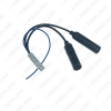 Picture of Car Stereo Radio Double Heads Male To Female Plug Antenna Adapter For Honda CRV Civic Radio Wire Cable