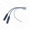 Picture of Car Stereo Radio Double Heads Male To Female Plug Antenna Adapter For Honda CRV Civic Radio Wire Cable
