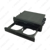Picture of 1DIN Size Car Stereo Dashboard Installation Mounting Refitting Trim Fascia Spacer Pocket Cassette Storage Drawer With Drink Cup Holder