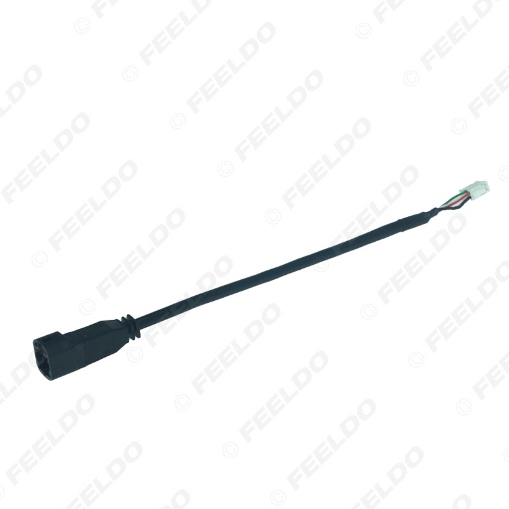 Picture of Car Radio Audio 4Pin Conector Changer Port Adapter for Volkswagen BORA Sagitar Magotan Touran Octavia USB Cable Transfer