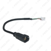 Picture of Car Radio Audio 4Pin Conector Changer Port Adapter for Volkswagen BORA Sagitar Magotan Touran Octavia USB Cable Transfer