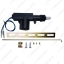 Picture of 2-Wire Car Central Lock System Single Gun Actuator Motor With Mounting Metal Kits
