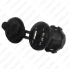 Picture of Car 2.1A/2.1A Dual USB Power Charger Socket Adapter Auto Cigarette Lighter with LED Digital Display Voltmeter
