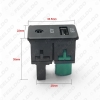 Picture of USB 3.5mm AUX Switch Housing Socket Adapter Plug Cable For Volkswagen OEM Radio Stereo RCD510/310+/300+
