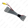 Picture of Car Parking Rear Camera Video Plug Converter Cable For Honda CRV Breeze Parking Reverse Wire Adapter