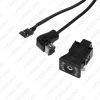 Picture of Car Audio AUX-In Cable AUX Socket Adapter For Pinoeer IP-BUS Headunit Changer Input Plug Wire Harness