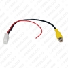 Picture of Car Parking Rear Camera Video Plug Converter Cable For Toyota Camry Parking Reverse Wire Adapter