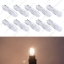 Picture of Warm White Car T5 Wedge 12V 1.2W Halogen Bulb External Halogen Lamp Replacement Dashboard Bulb Light